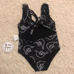 NWT of one sea Shaka One Piece - Toddler Size 3/4